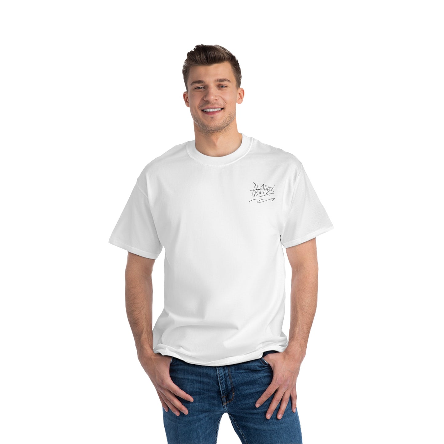 100% cotton short sleeve tee